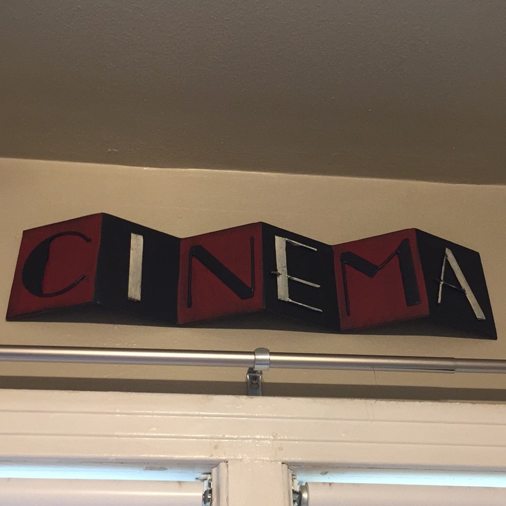 Vintage Cinema Sign
